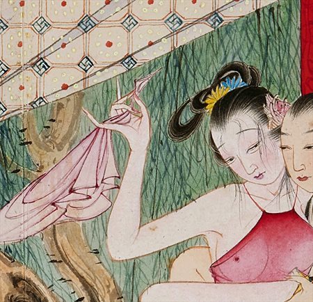 松潘县-迫于无奈胡也佛画出《金瓶梅秘戏图》，却因此成名，其绘画价值不可估量